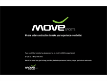 Tablet Screenshot of movesports.com
